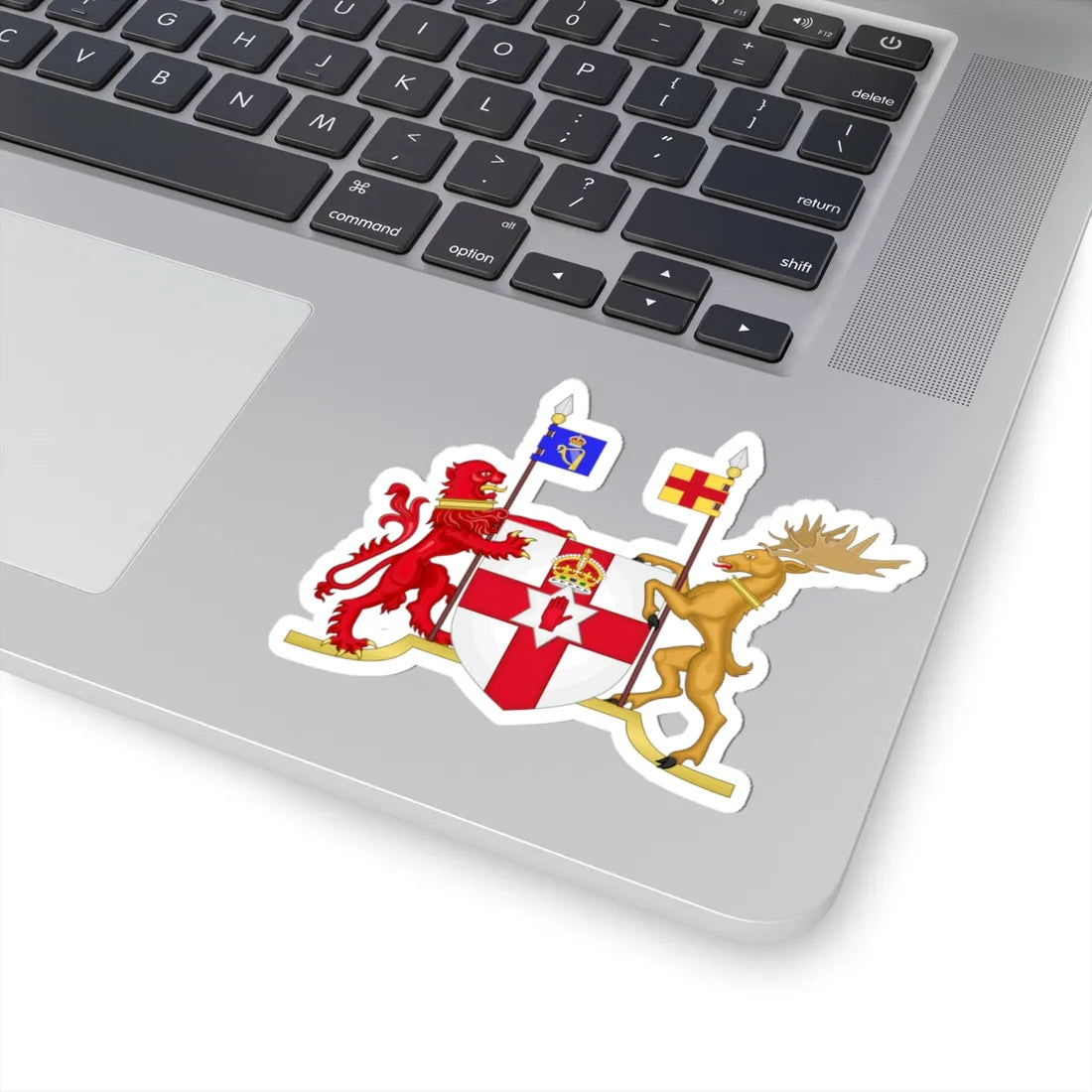 Coat of Arms of Northern Ireland (United Kingdom) (Coat of Arms) STICKER Vinyl Kiss-Cut Decal - The Sticker Space