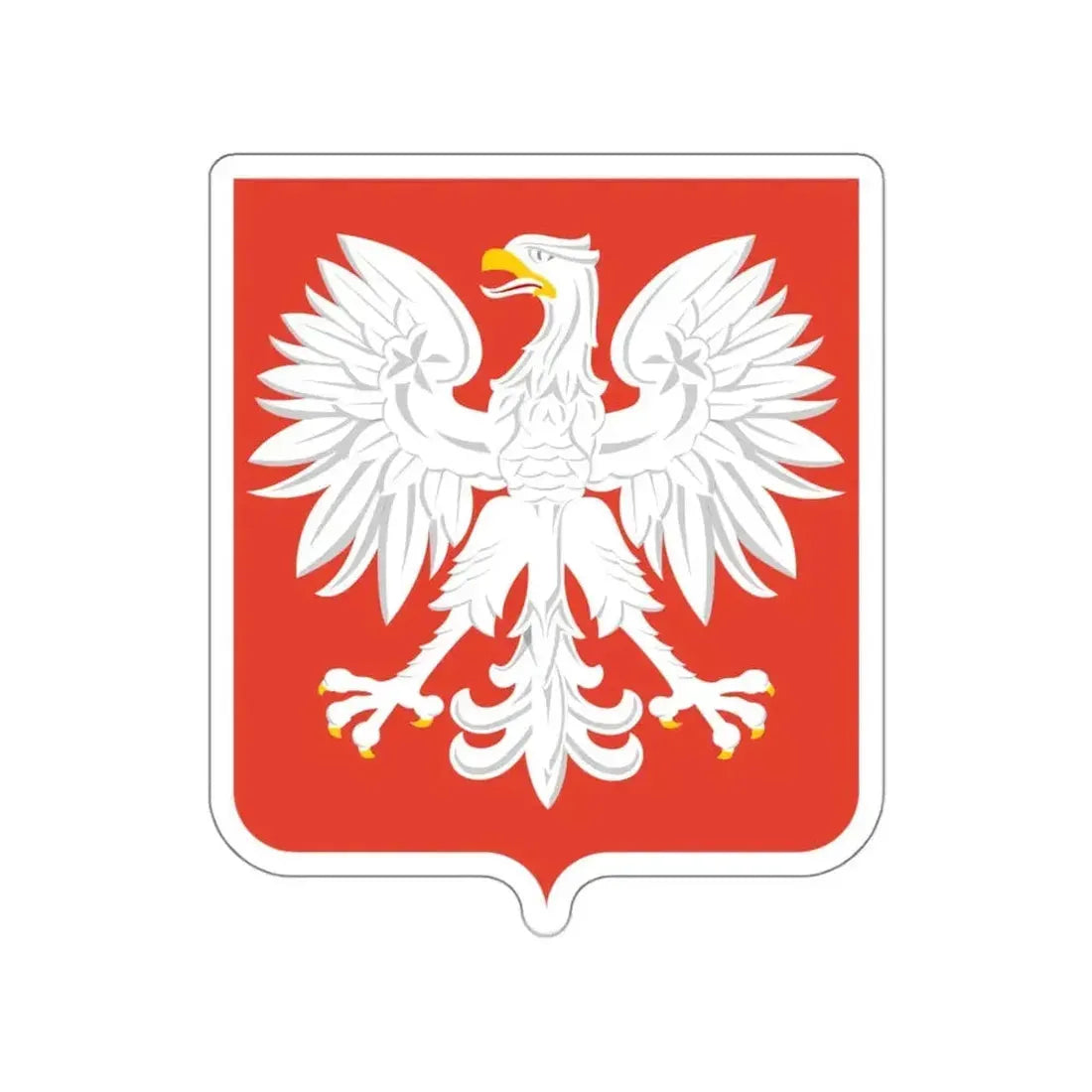 Coat of arms of Poland (1955-1980) STICKER Vinyl Die-Cut Decal - The Sticker Space