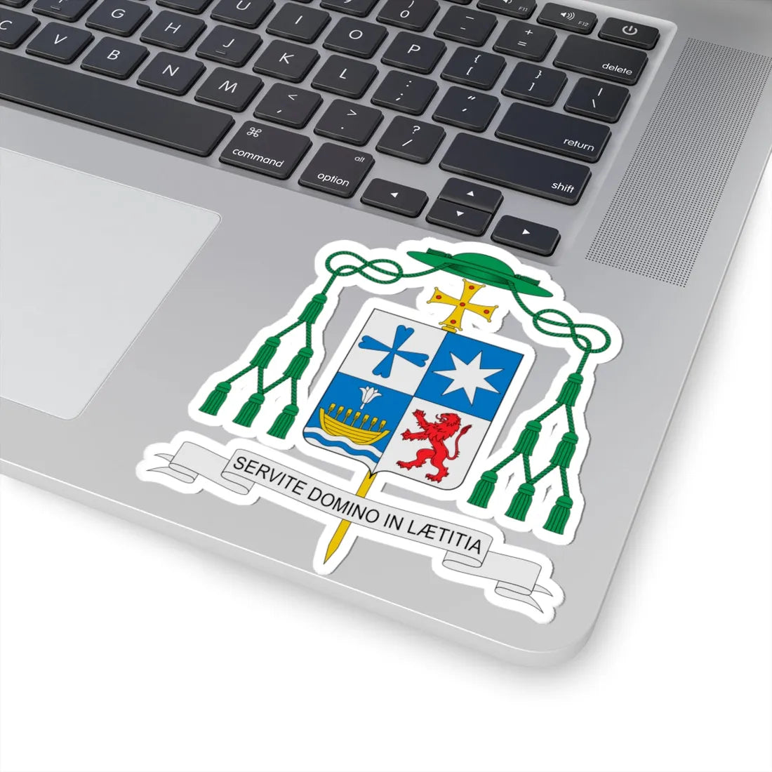 Coat of arms of Raimo Goyarrola (Finland) (Coat of Arms) STICKER Vinyl Kiss-Cut Decal - The Sticker Space