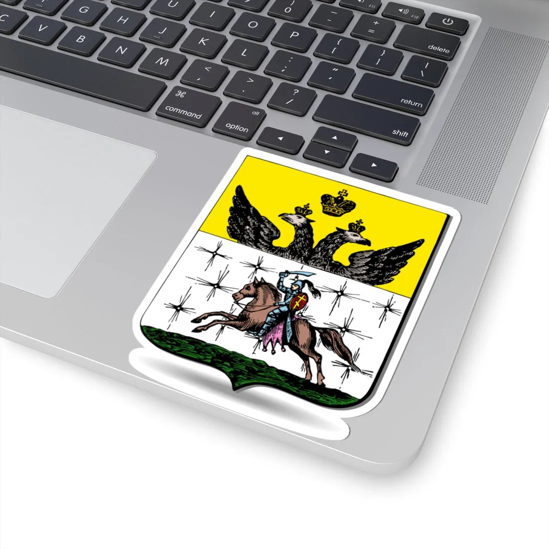 Coat of arms of Rezhitsa 1781 (Russia) (Coat of Arms) STICKER Vinyl Kiss-Cut Decal - The Sticker Space