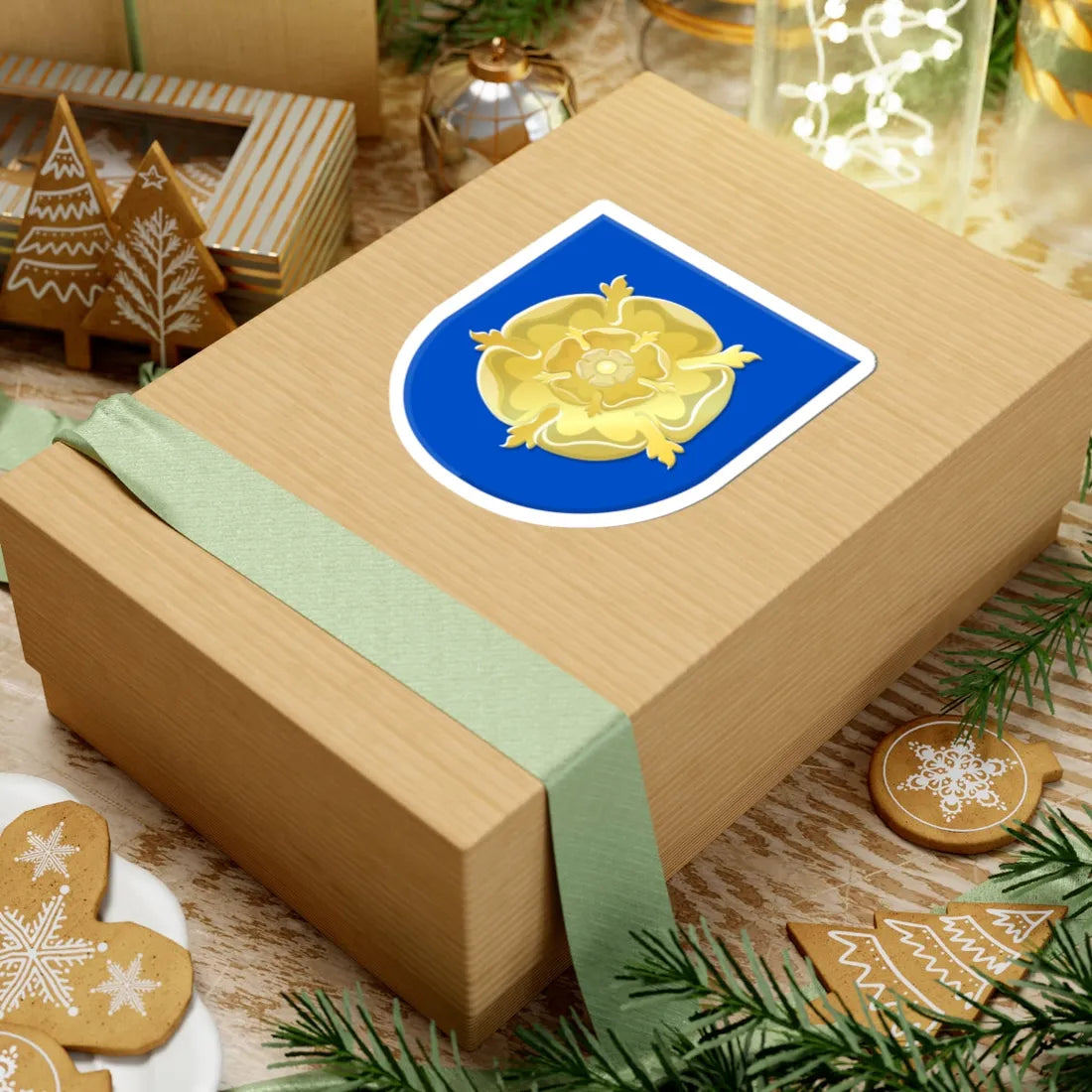 Coat of arms of Rozendaal (Netherlands) (Coat of Arms) STICKER Vinyl Kiss-Cut Decal - The Sticker Space