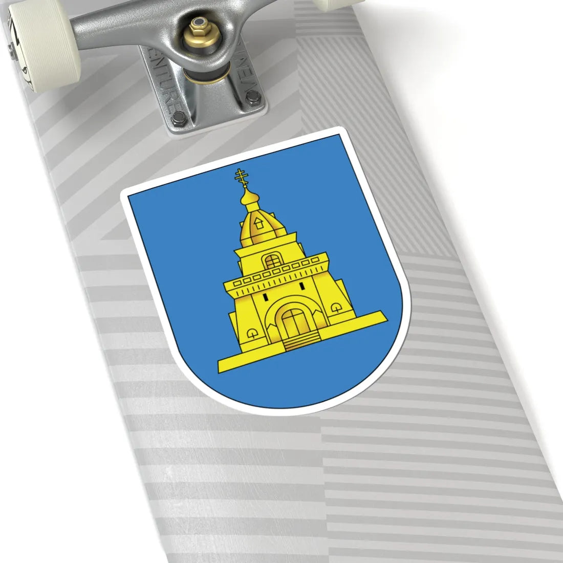 Coat of Arms of Słaŭharad Belarus (Belarus) (Coat of Arms) STICKER Vinyl Kiss-Cut Decal - The Sticker Space