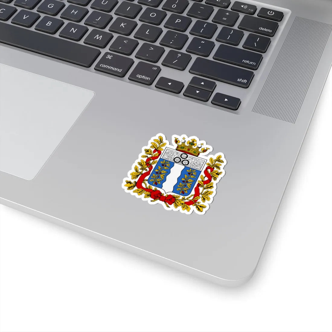Coat of arms of Samarkand Oblast 1890 (Russia) (Coat of Arms) STICKER Vinyl Kiss-Cut Decal - The Sticker Space