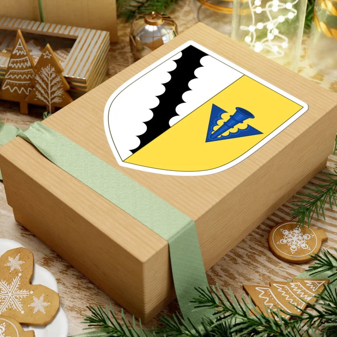 Coat of Arms of Sidney Sussex College Cambridge (England) (Coat of Arms) STICKER Vinyl Kiss-Cut Decal - The Sticker Space