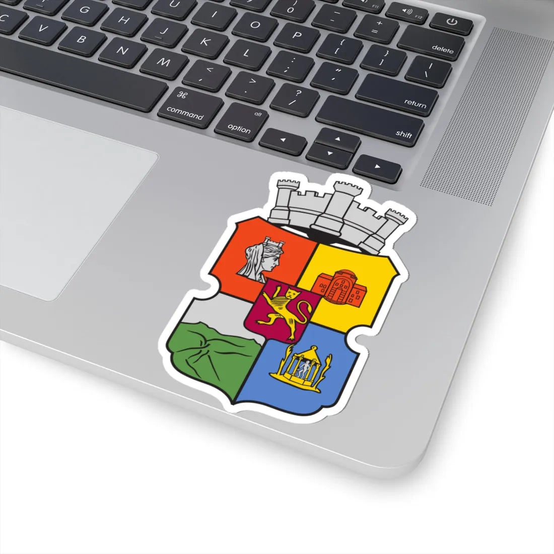 Coat of arms of Sofia 1900-1911 (Bulgaria) (Coat of Arms) STICKER Vinyl Kiss-Cut Decal - The Sticker Space