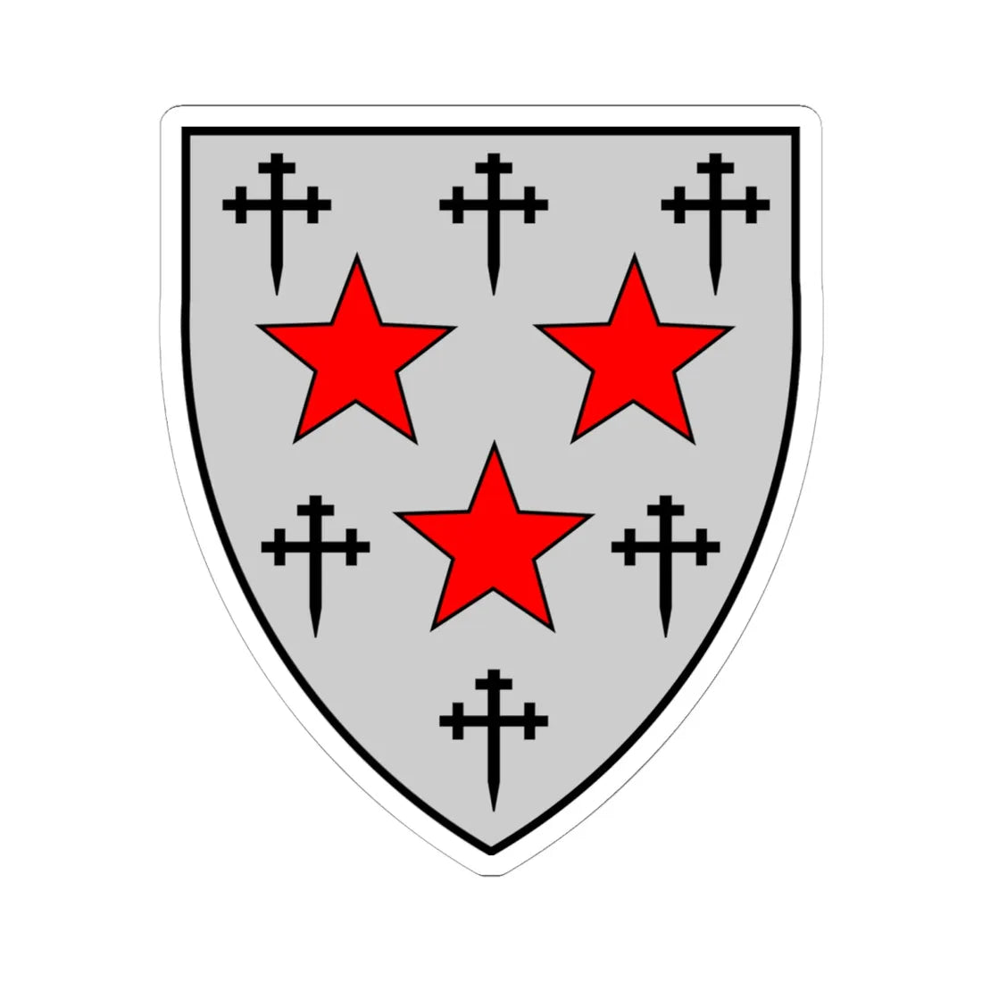 Coat of arms of Somerville College (England) (Coat of Arms) STICKER Vinyl Kiss-Cut Decal - The Sticker Space