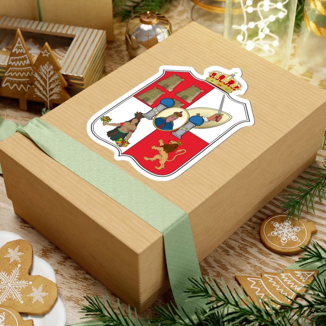 Coat of arms of Tabasco (Mexico) (Coat of Arms) STICKER Vinyl Kiss-Cut Decal - The Sticker Space