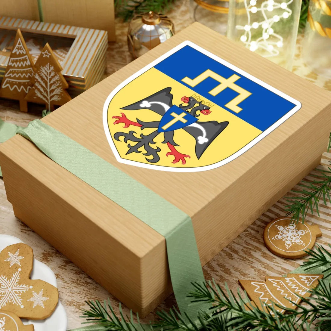 Coat of arms of Taurida (Russia) (Coat of Arms) STICKER Vinyl Kiss-Cut Decal - The Sticker Space