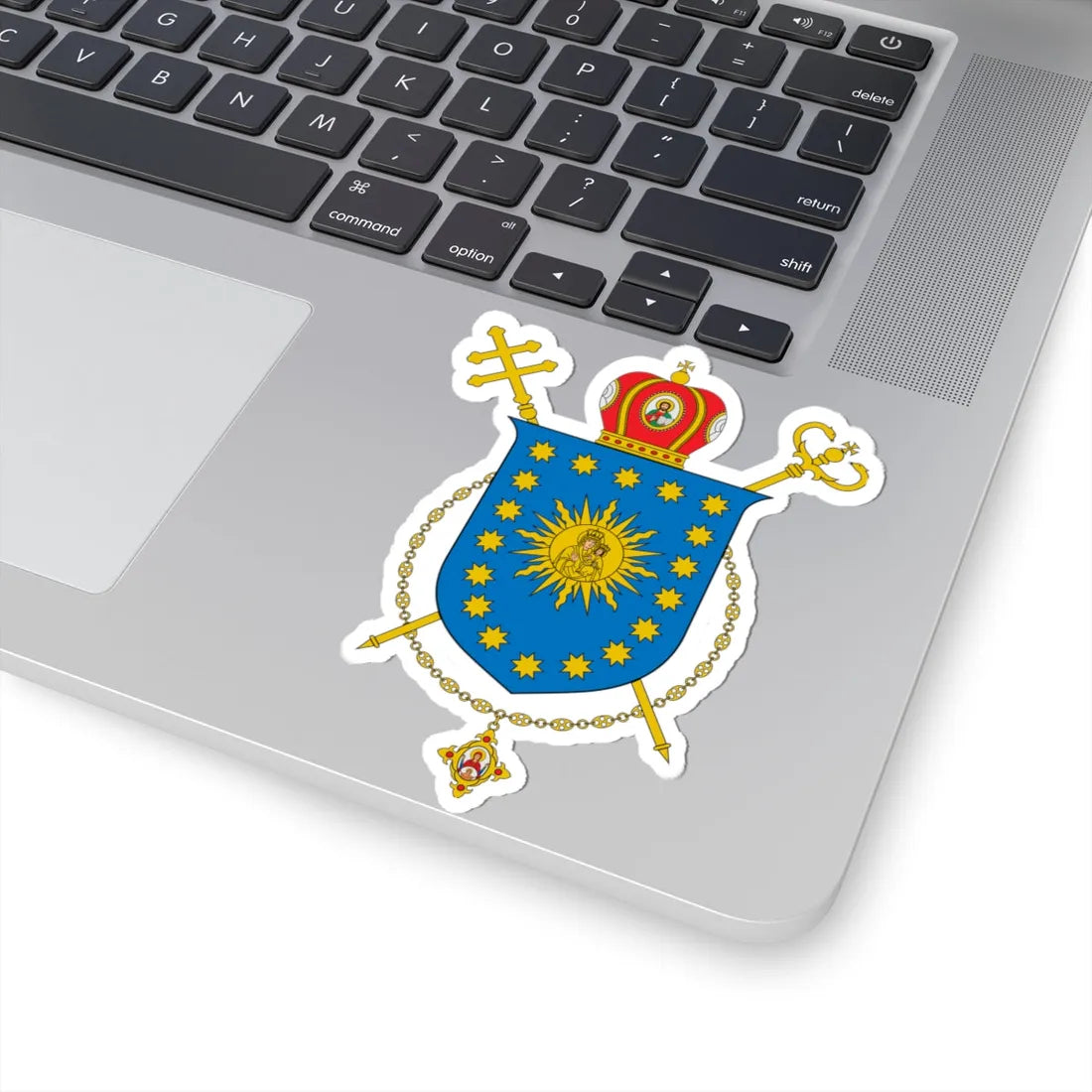 Coat of arms of Ternopil-Zboriv UGCC (Ukraine) (Coat of Arms) STICKER Vinyl Kiss-Cut Decal - The Sticker Space