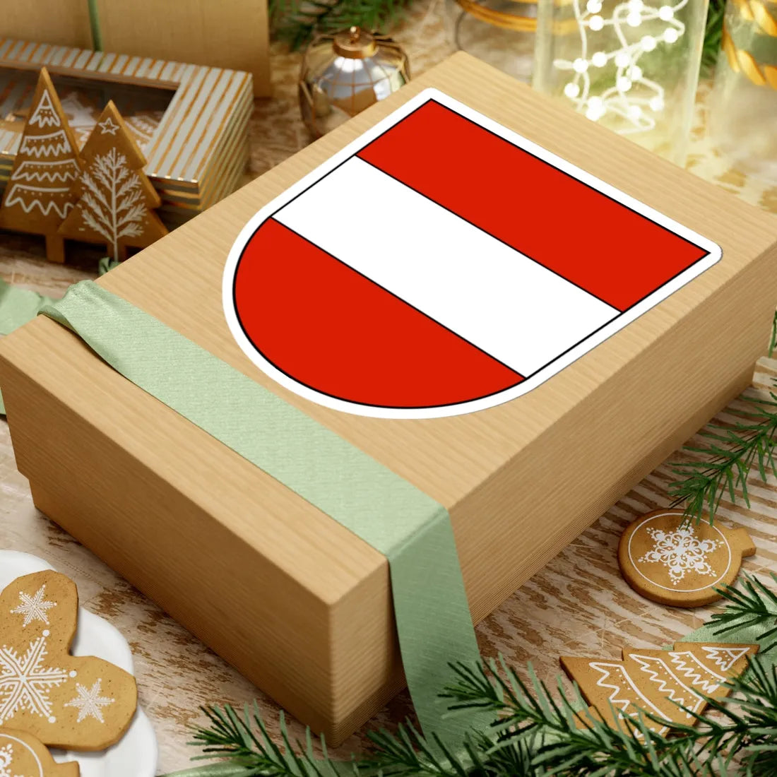 Coat of arms of the archduchy of Austria (Austria) (Coat of Arms) STICKER Vinyl Kiss-Cut Decal - The Sticker Space