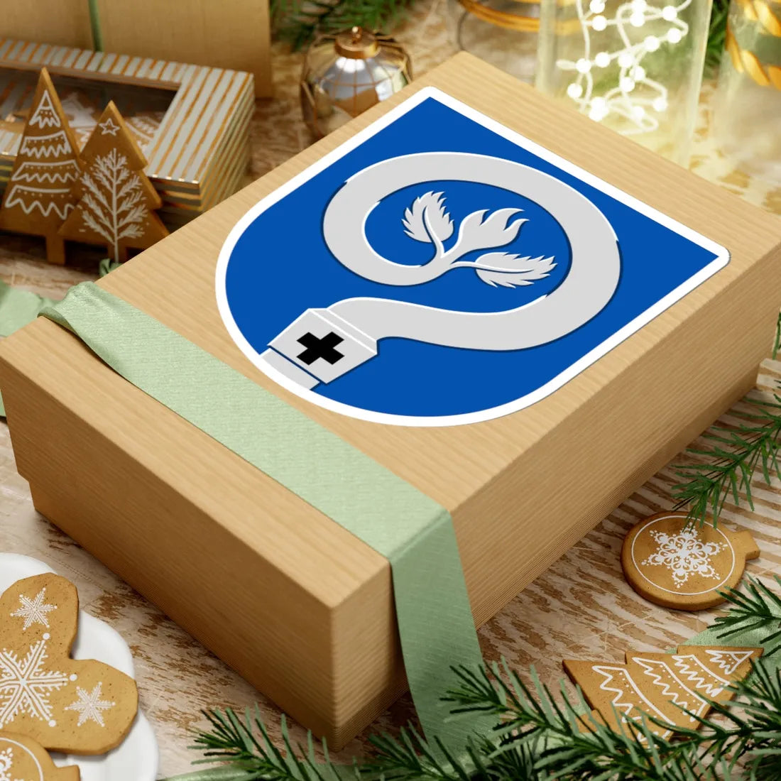 Coat of Arms of the Diocese of Lapua (Finland) (Coat of Arms) STICKER Vinyl Kiss-Cut Decal - The Sticker Space