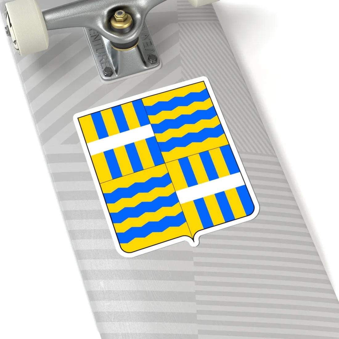 Coat of arms of the House of Landi Piacenza (Italy) (Coat of Arms) STICKER Vinyl Kiss-Cut Decal - The Sticker Space