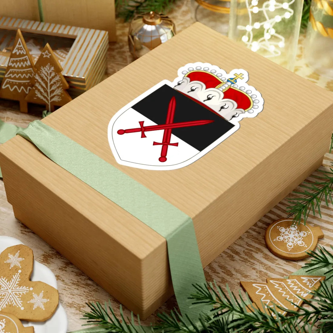 Coat of arms of the HRE Arch-Marshal (Germany) (Coat of Arms) STICKER Vinyl Kiss-Cut Decal - The Sticker Space