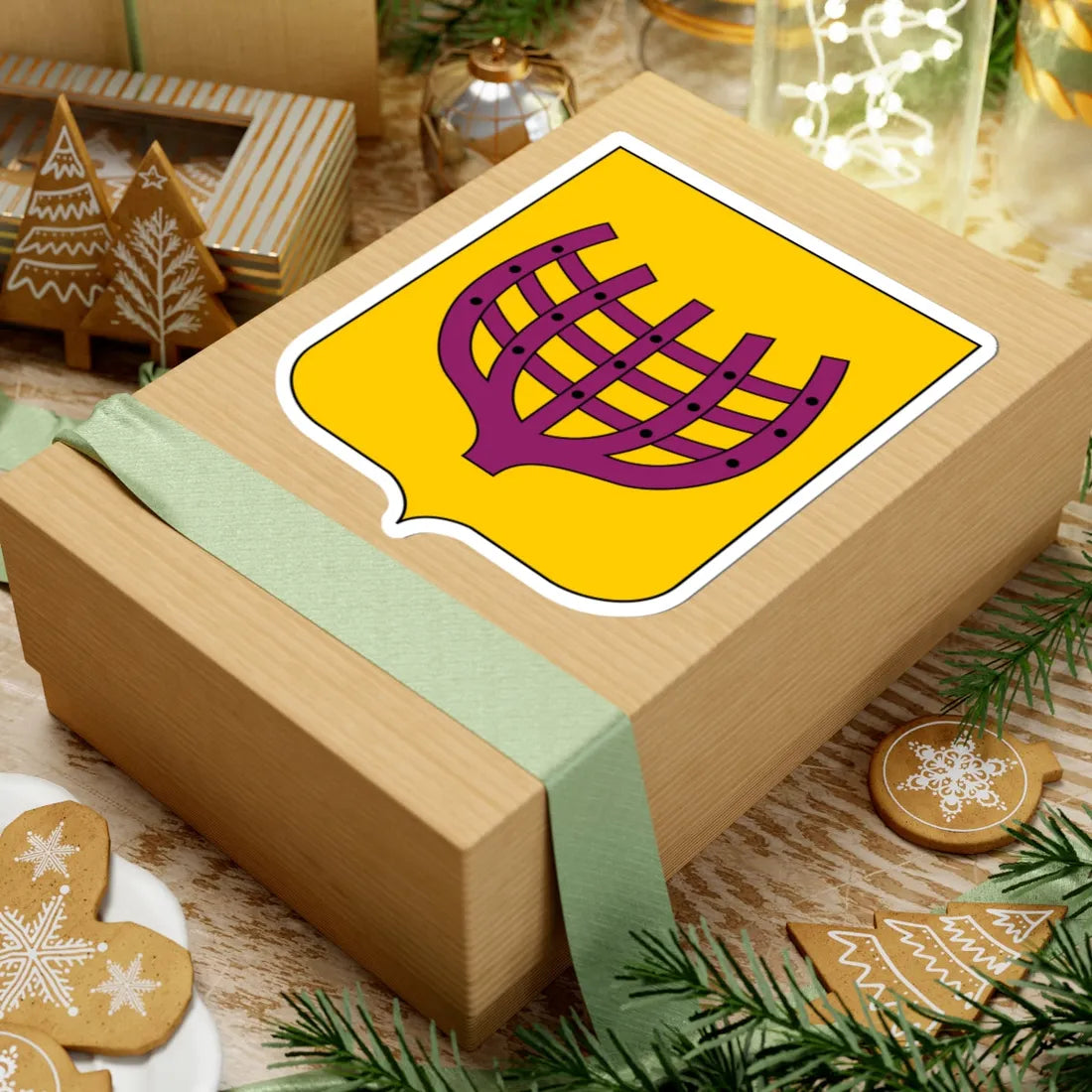 Coat of arms of Vasilsursk (Russia) (Coat of Arms) STICKER Vinyl Kiss-Cut Decal - The Sticker Space