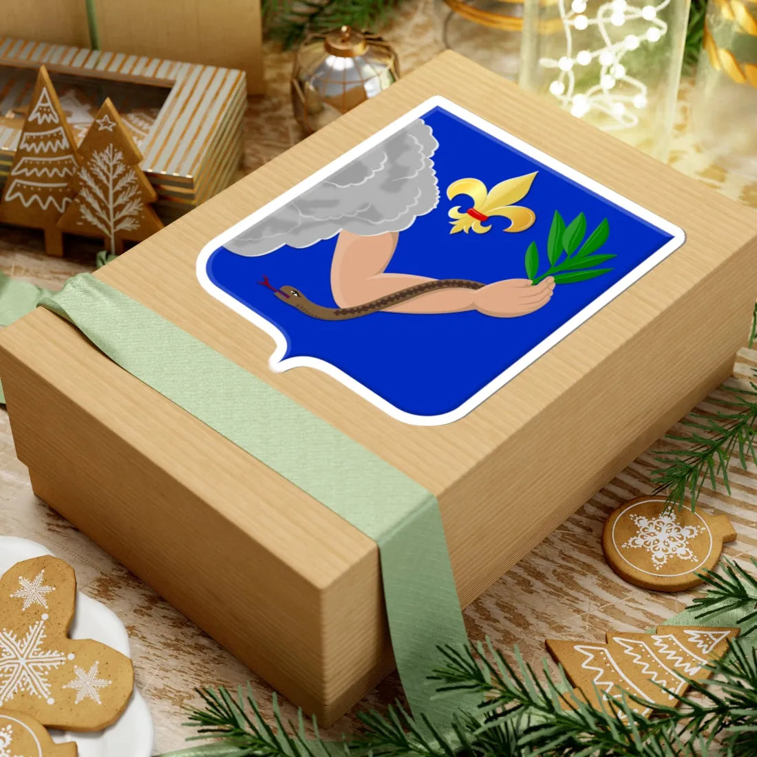 Coat of arms of Veendam (Netherlands) (Coat of Arms) STICKER Vinyl Kiss-Cut Decal - The Sticker Space