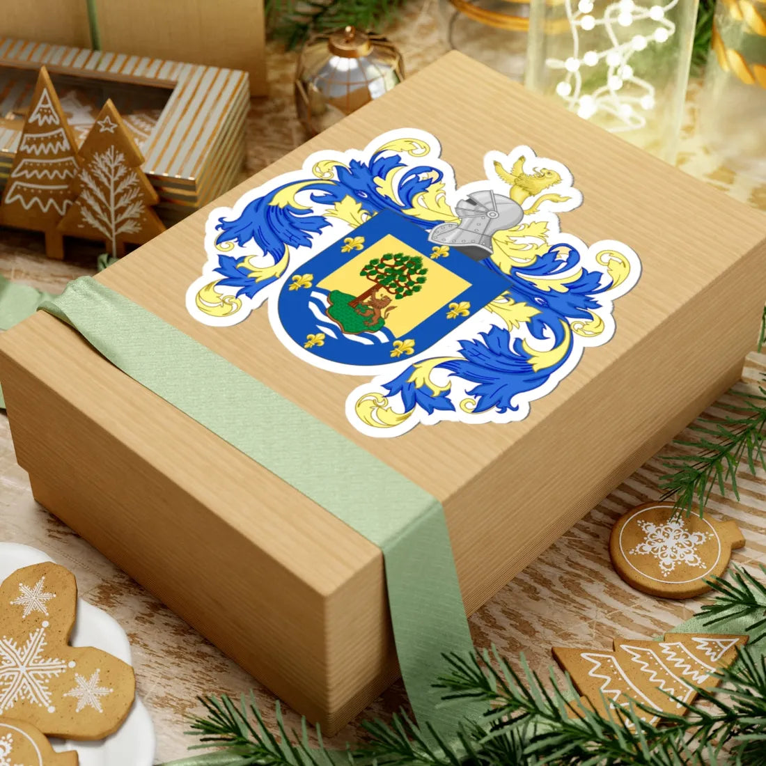 Coat of Arms of Villarrica Chile (Chile) (Coat of Arms) STICKER Vinyl Kiss-Cut Decal - The Sticker Space