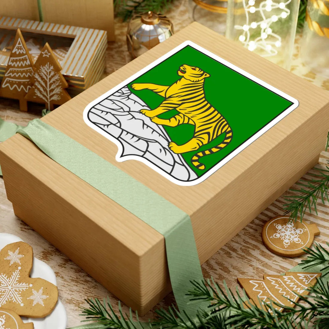 Coat of Arms of Vladivostok (Russia) (Coat of Arms) STICKER Vinyl Kiss-Cut Decal - The Sticker Space