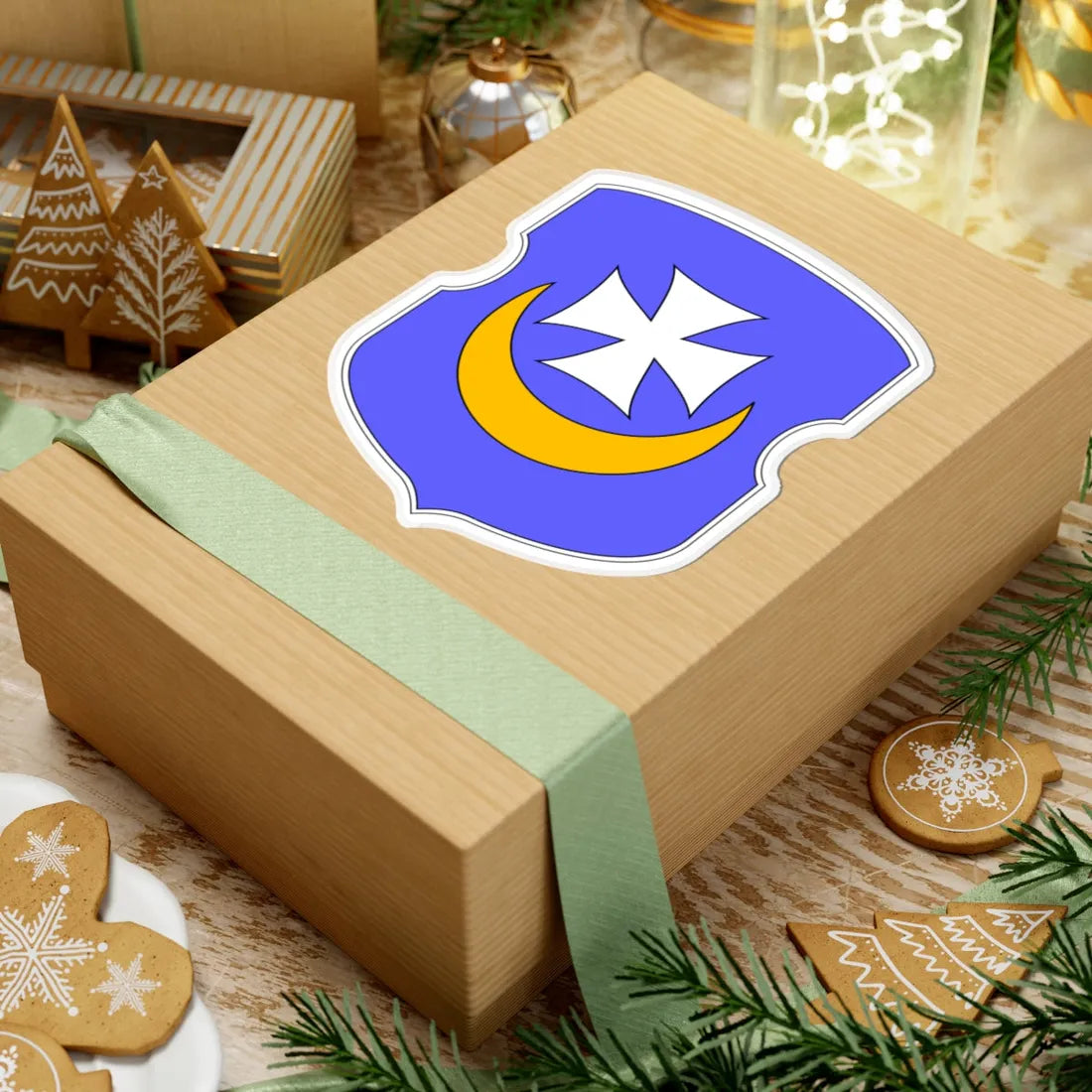 Coat of Arms of Vorsza Belarus (Belarus) (Coat of Arms) STICKER Vinyl Kiss-Cut Decal - The Sticker Space