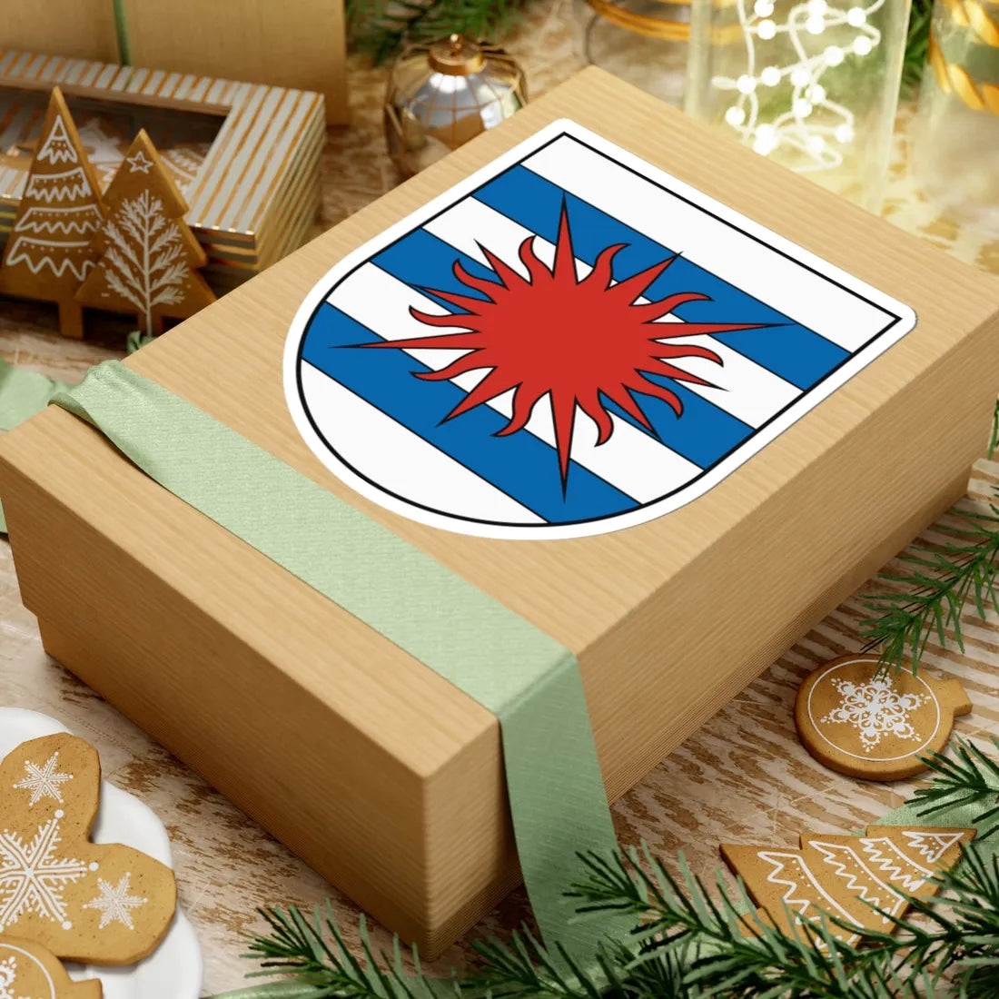 Coat of Arms of Vyšné Hágy (Slovakia) (Coat of Arms) STICKER Vinyl Kiss-Cut Decal - The Sticker Space