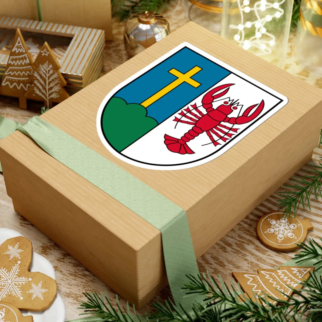 Coat of Arms Pram (Austria) (Coat of Arms) STICKER Vinyl Kiss-Cut Decal - The Sticker Space