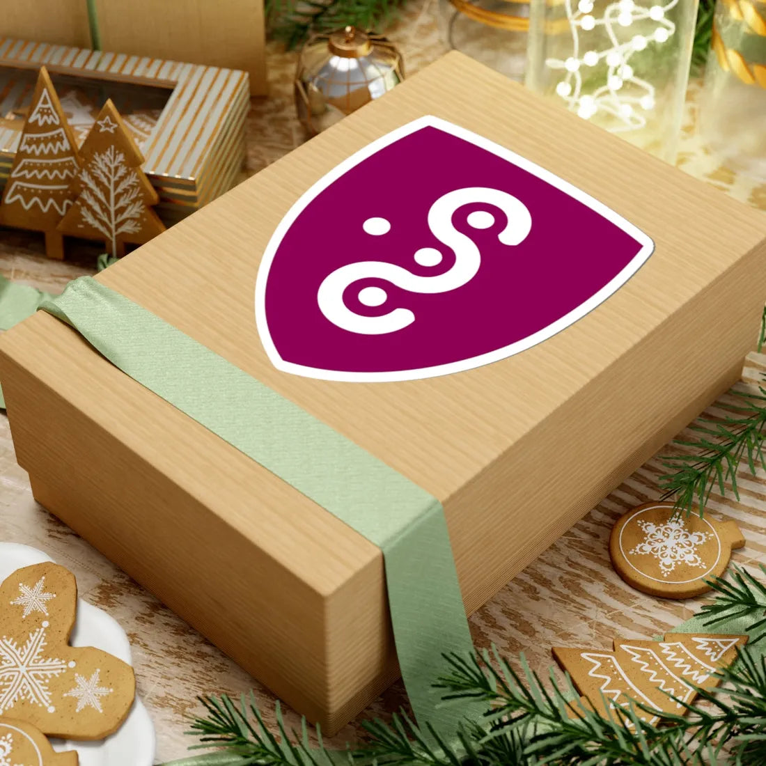 Coat of arms Syddjurs (Denmark) (Coat of Arms) STICKER Vinyl Kiss-Cut Decal - The Sticker Space