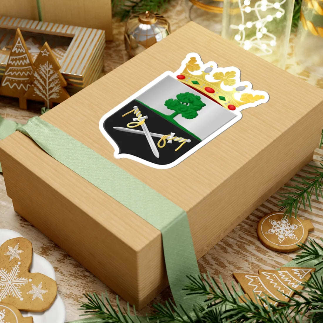 Coats of arms of Aalten new (Netherlands) (Coat of Arms) STICKER Vinyl Kiss-Cut Decal - The Sticker Space