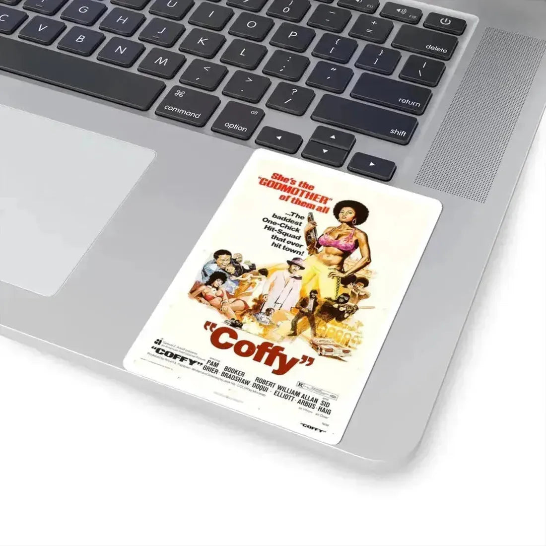 Coffy 1973 Movie Poster - STICKER Vinyl Kiss-Cut Decal - The Sticker Space