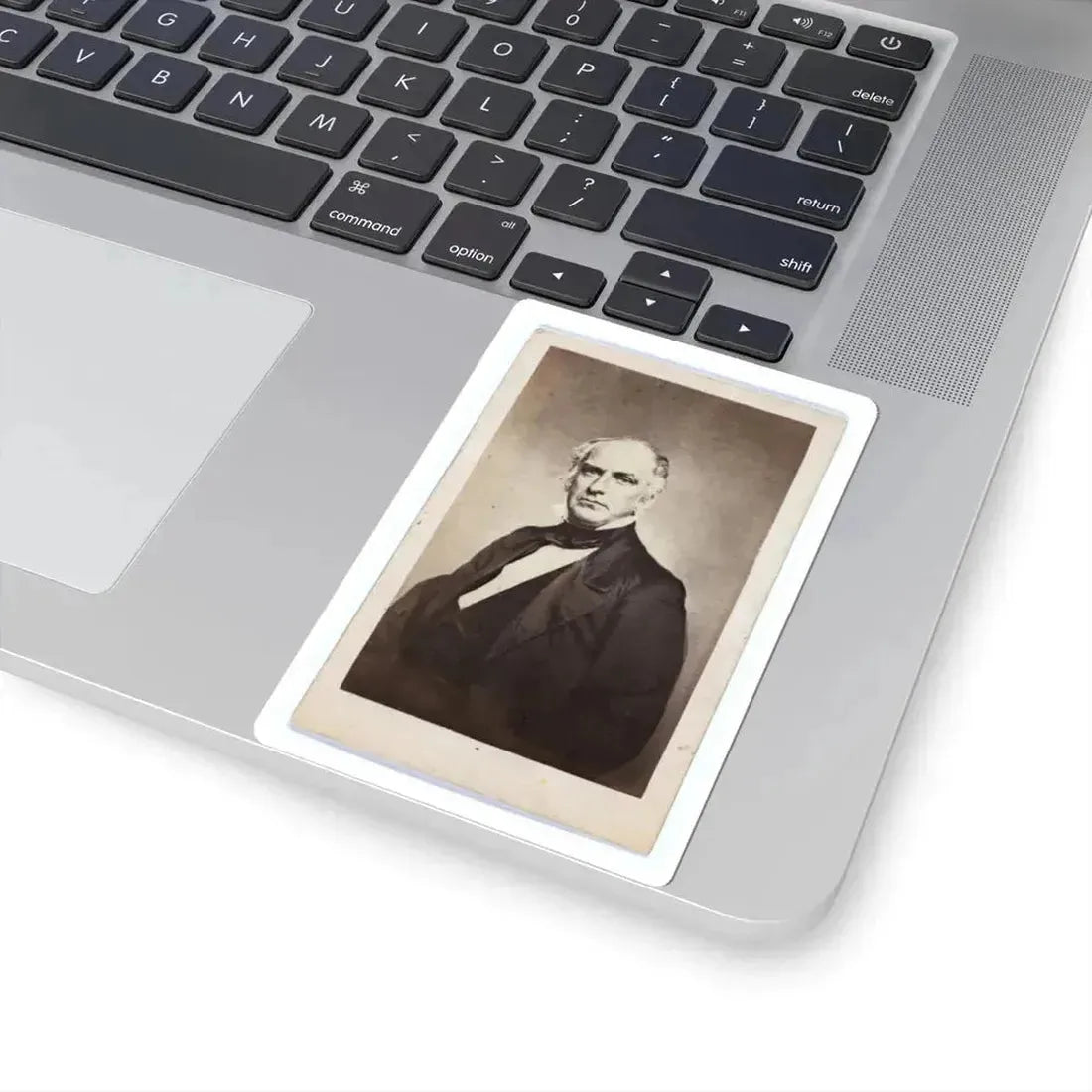 Col. Edward D. Baker, 1811-1861 (U.S. Civil War) STICKER Vinyl Kiss-Cut Decal - The Sticker Space