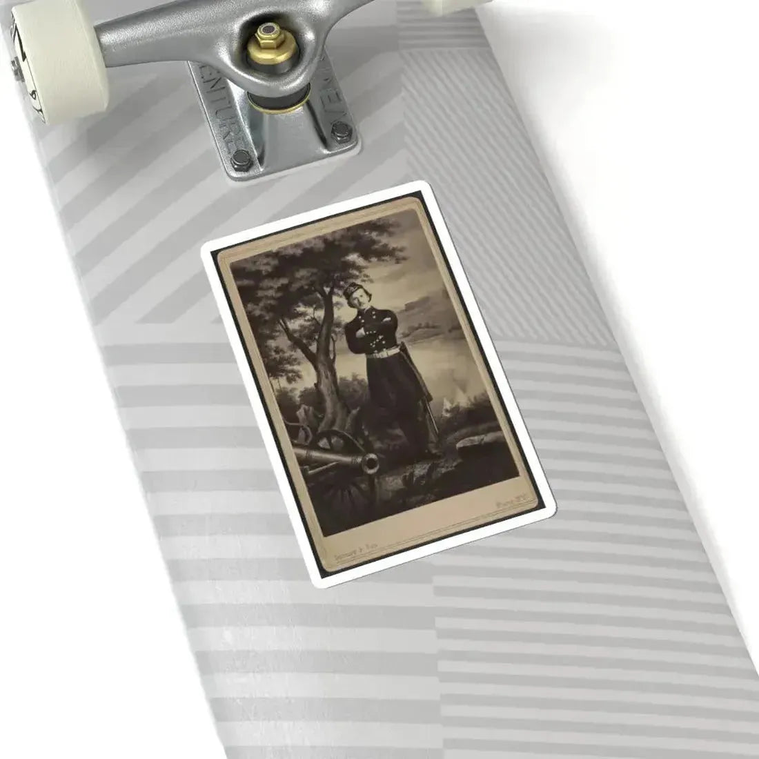 Col. Elmer Ellsworth (U.S. Civil War) STICKER Vinyl Kiss-Cut Decal - The Sticker Space