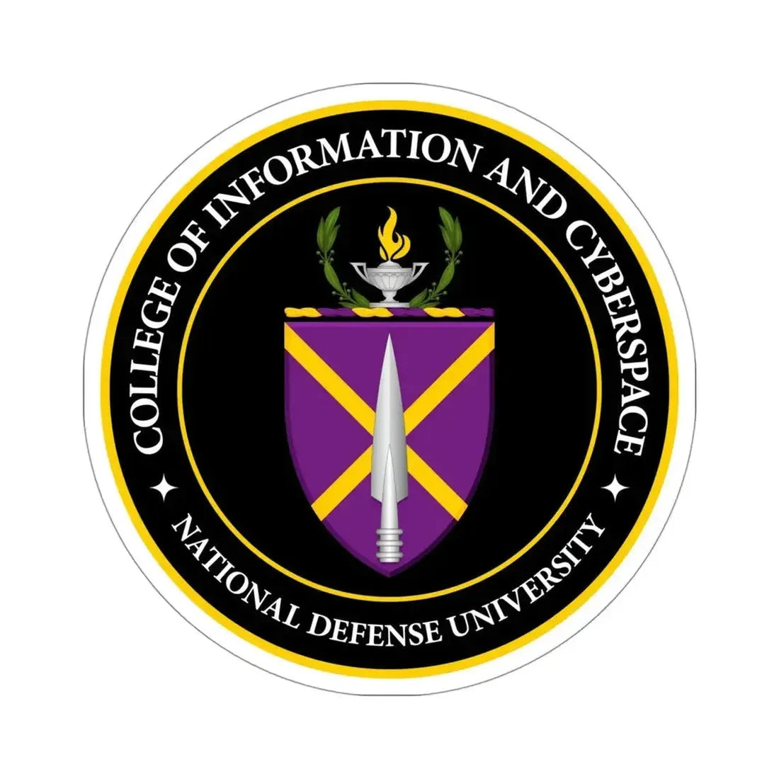 College of Information and Cyberspace STICKER Vinyl Die-Cut Decal - The Sticker Space