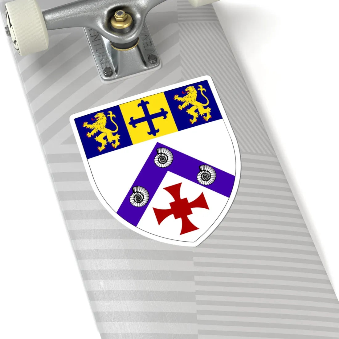 College of St Hild and St Bede Durham arms (England) (Coat of Arms) STICKER Vinyl Kiss-Cut Decal - The Sticker Space
