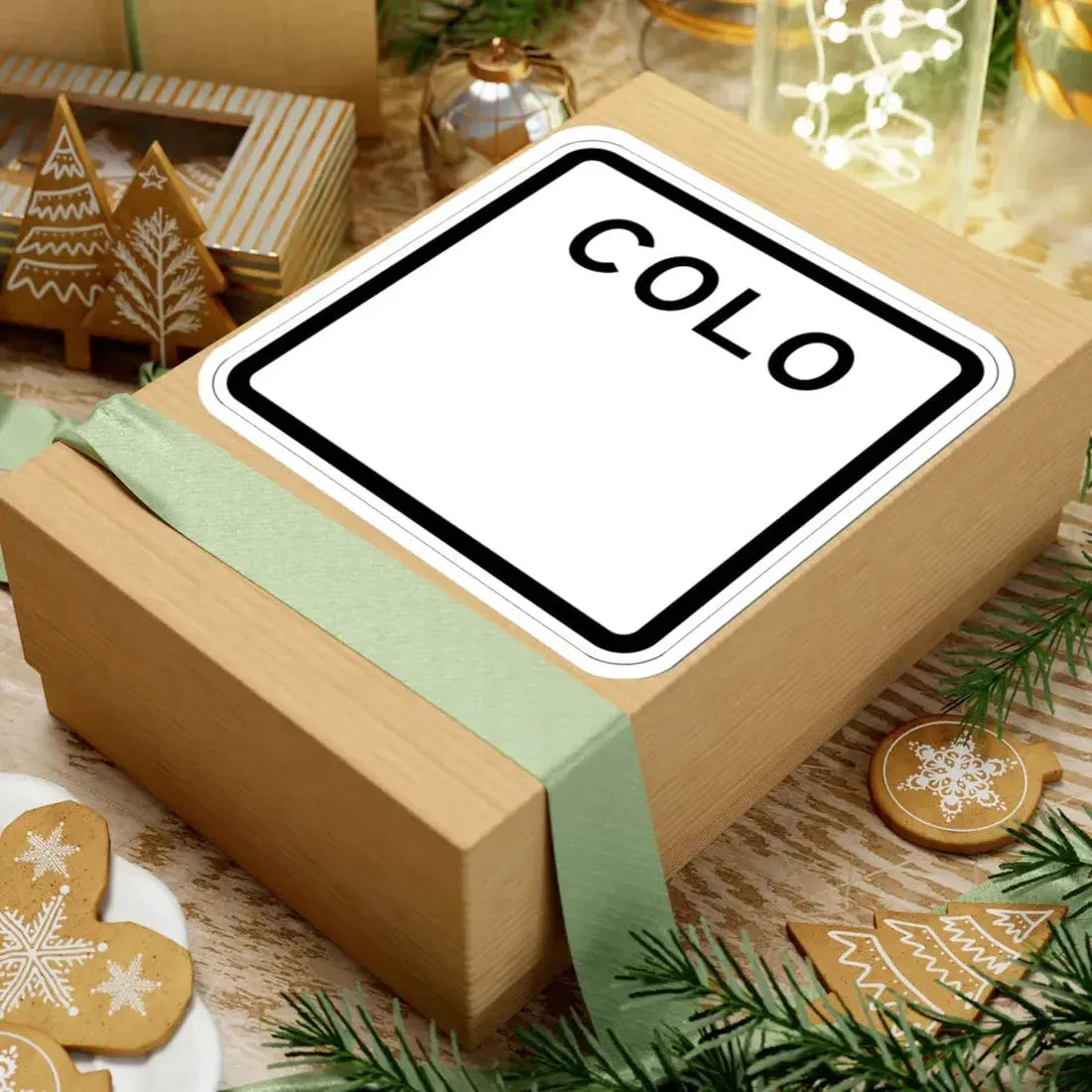 Colorado blank 1952 (Colorado) (Road Sign) STICKER Vinyl Kiss-Cut Decal - The Sticker Space