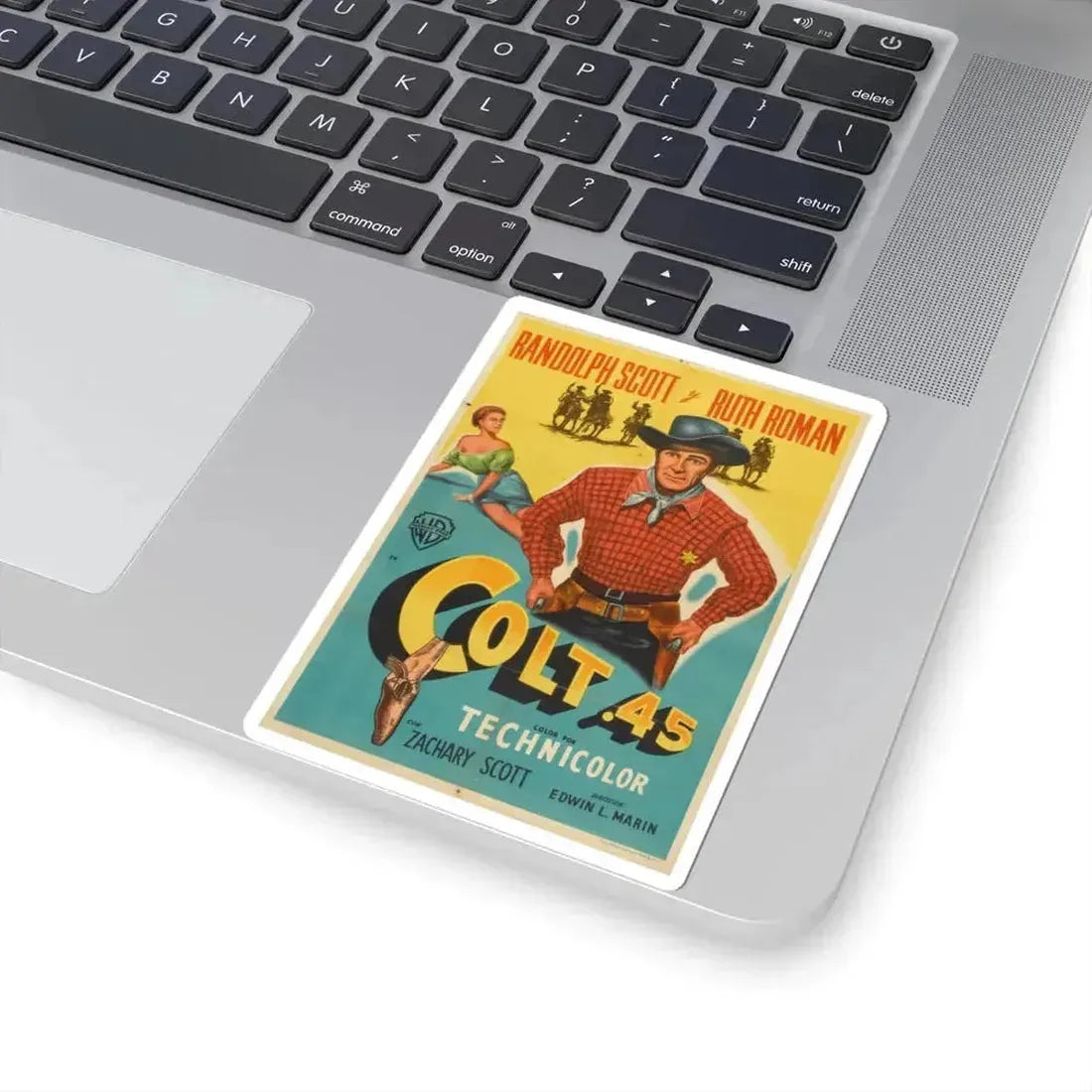 Colt 45 1950 v2 Movie Poster - STICKER Vinyl Kiss-Cut Decal - The Sticker Space