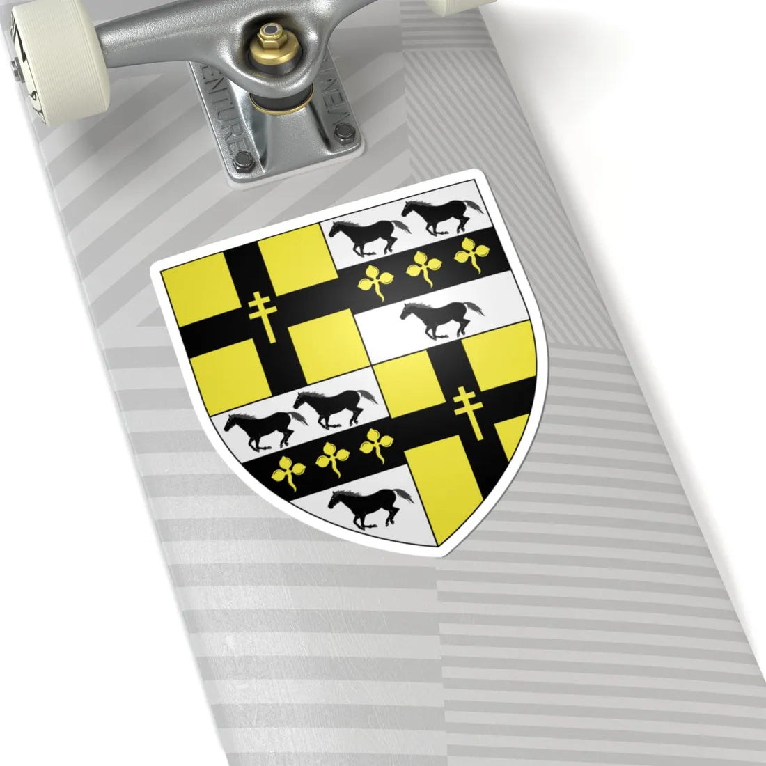 Colthurst-Vesey arms (Ireland) (Coat of Arms) STICKER Vinyl Kiss-Cut Decal - The Sticker Space