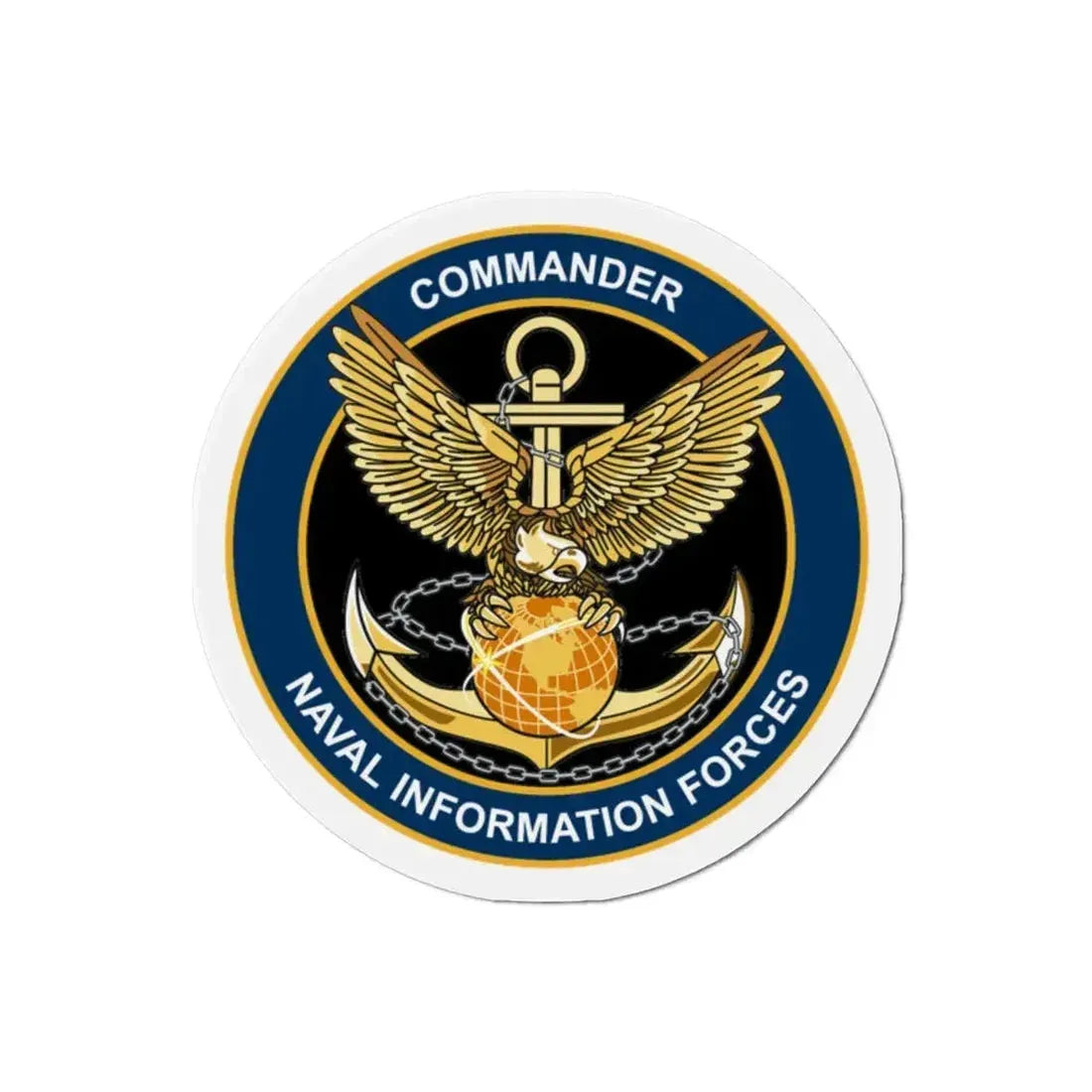 COM NAVIFOR (U.S. Navy) Refrigerator Magnet - The Sticker Space