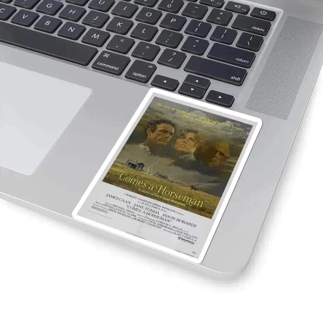 Comes a Horseman 1978 Movie Poster - STICKER Vinyl Kiss-Cut Decal - The Sticker Space