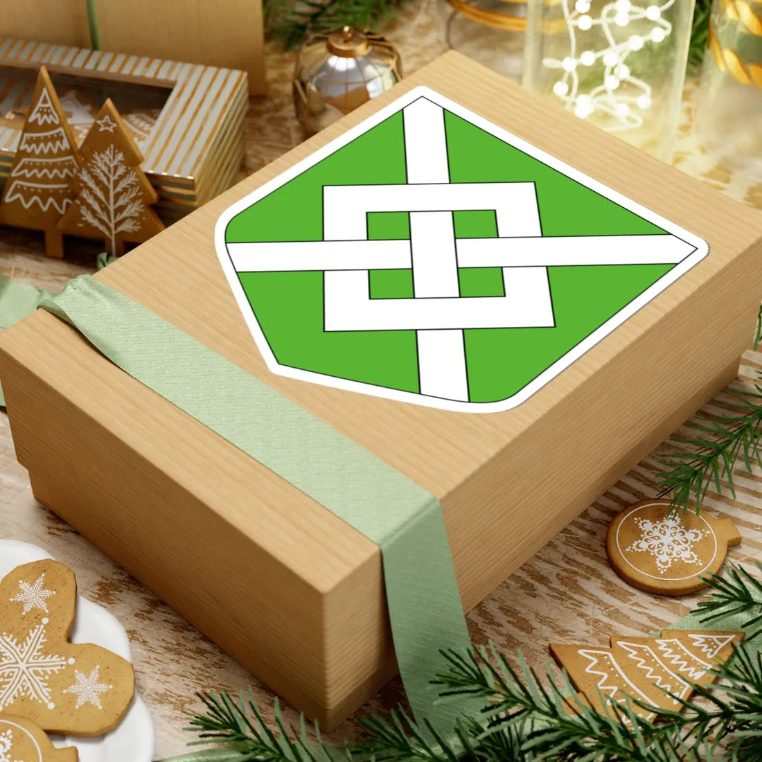 CommunesBelgique-MontDeLEnclus (Belgium) (Coat of Arms) STICKER Vinyl Kiss-Cut Decal - The Sticker Space