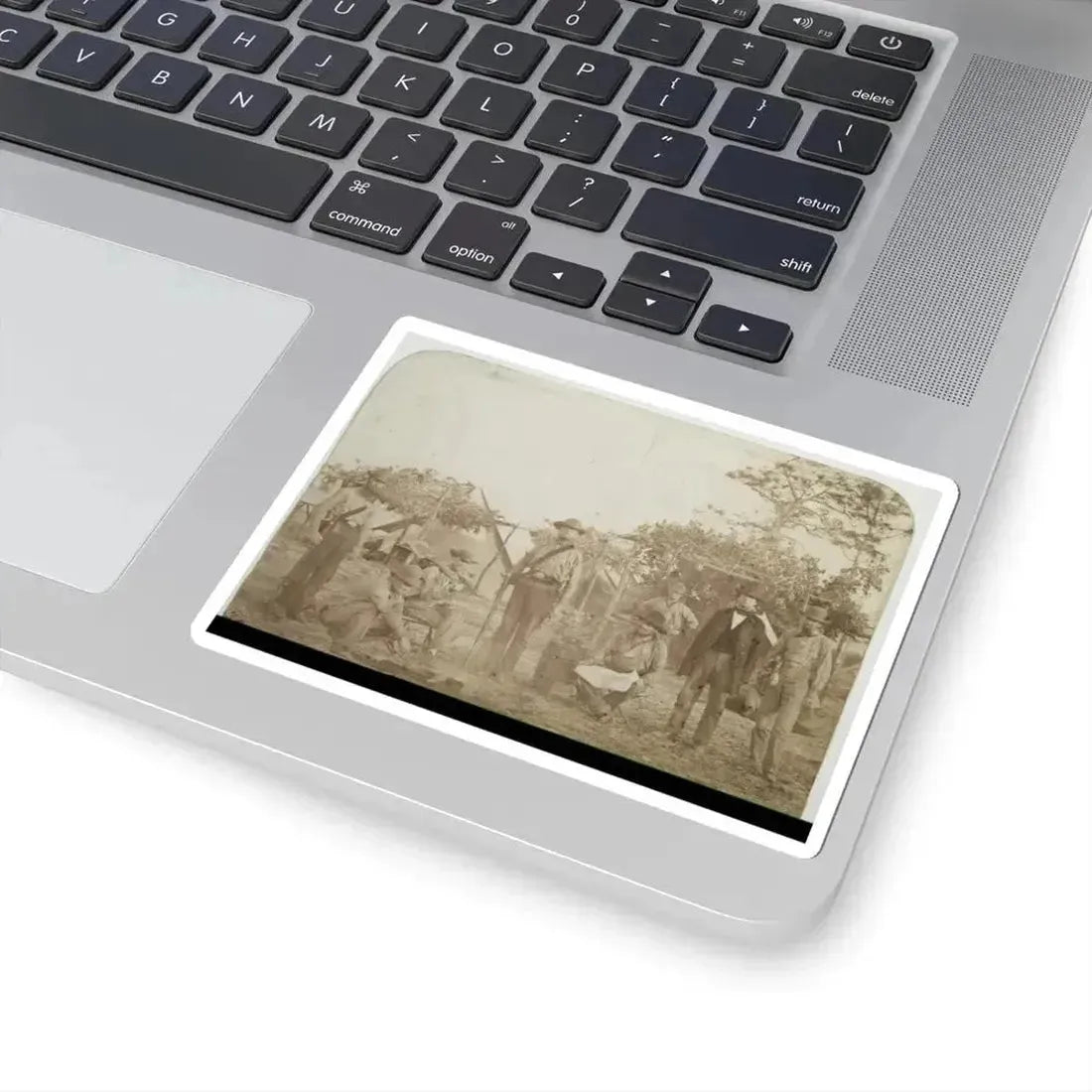 Confederate Camp, Warrington Navy Yard, Pensacola, Florida (U.S. Civil War) STICKER Vinyl Kiss-Cut Decal - The Sticker Space