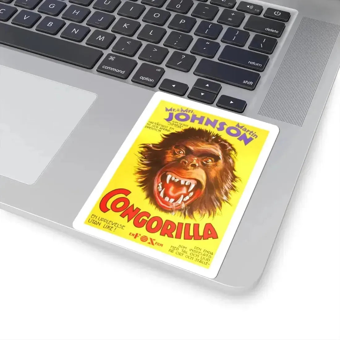 CONGORILLA 1932 Movie Poster - STICKER Vinyl Kiss-Cut Decal - The Sticker Space