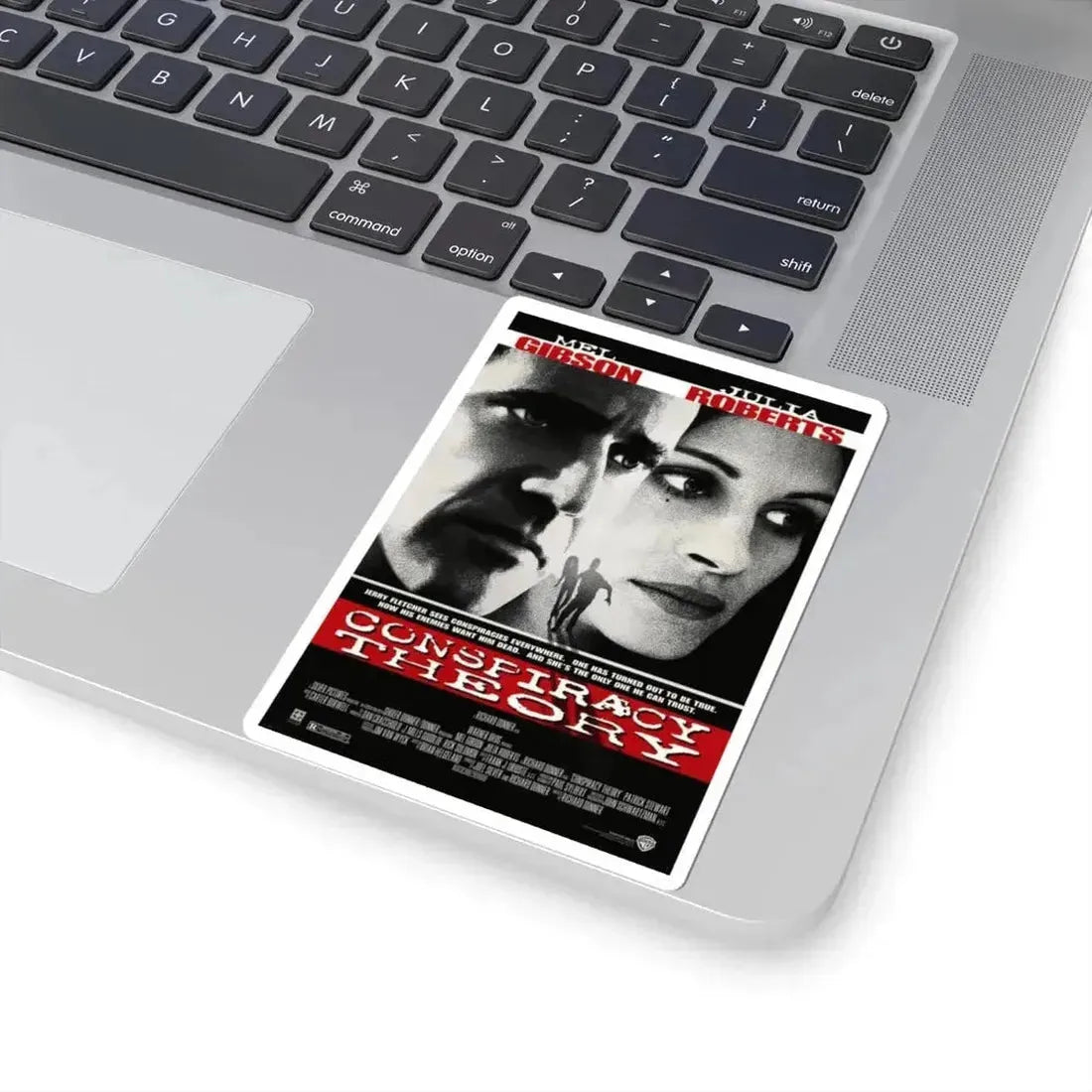 Conspiracy Theory 1997 Movie Poster - STICKER Vinyl Kiss-Cut Decal - The Sticker Space