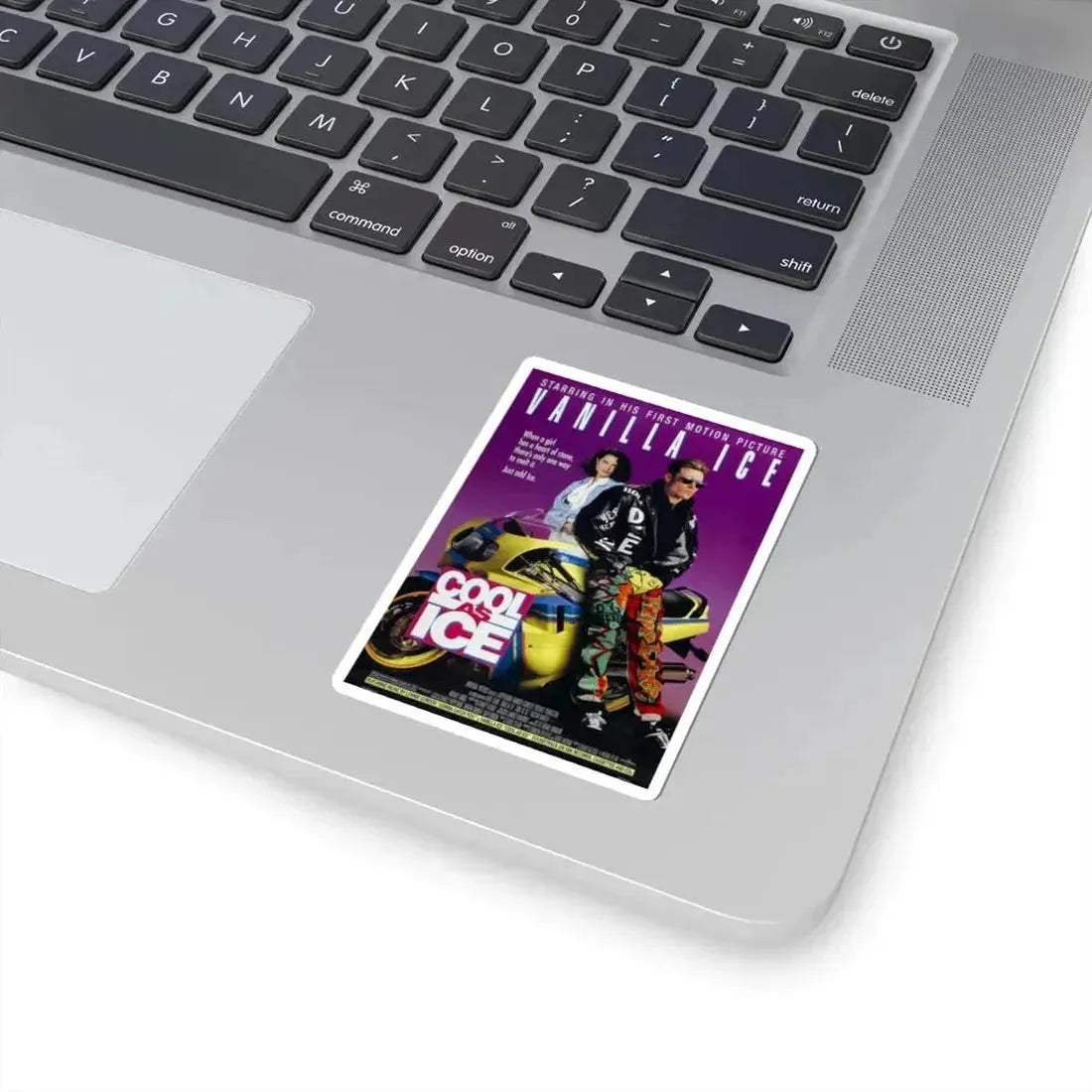 Cool As Ice 1991 Movie Poster - STICKER Vinyl Kiss-Cut Decal - The Sticker Space