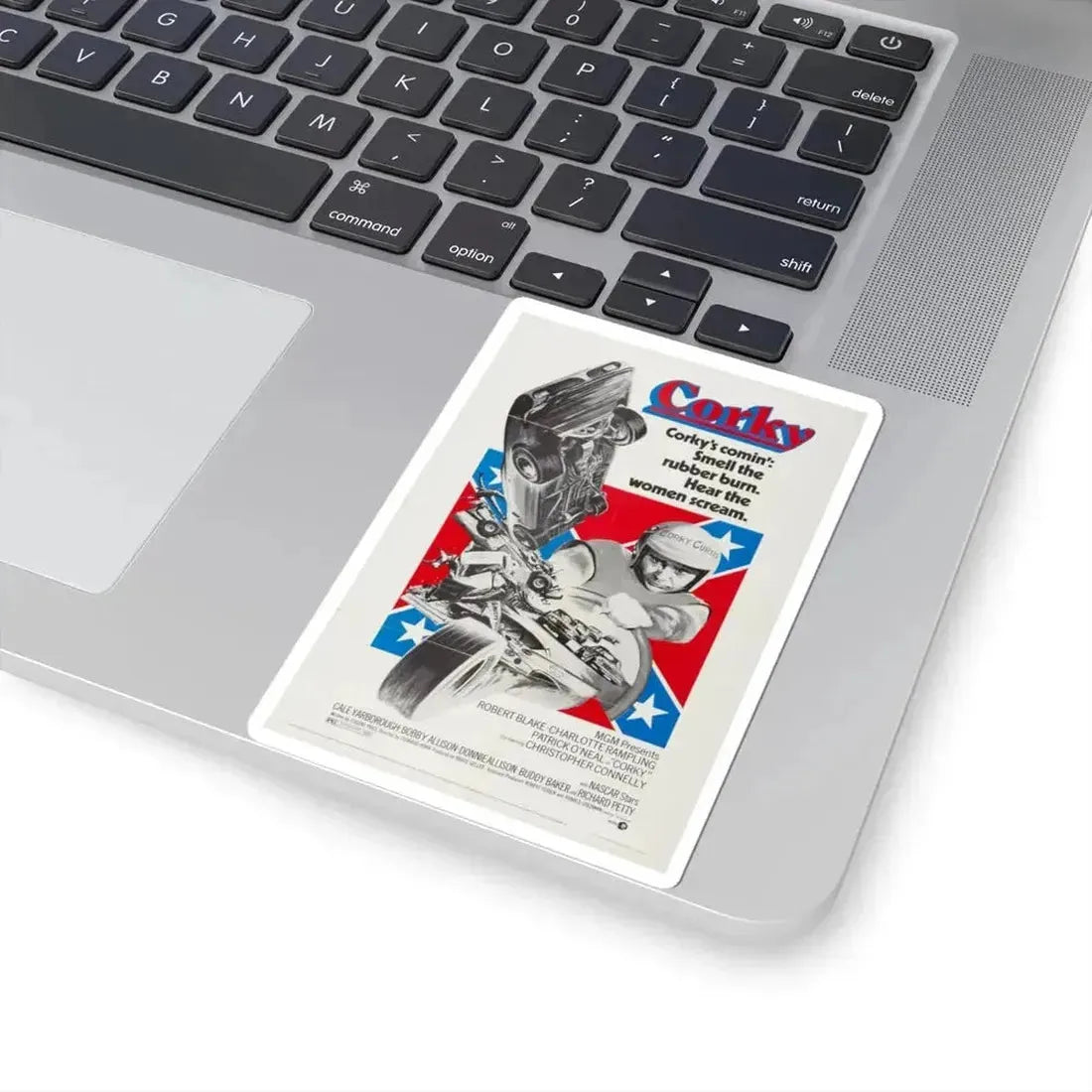 Corky 1972 Movie Poster - STICKER Vinyl Kiss-Cut Decal - The Sticker Space