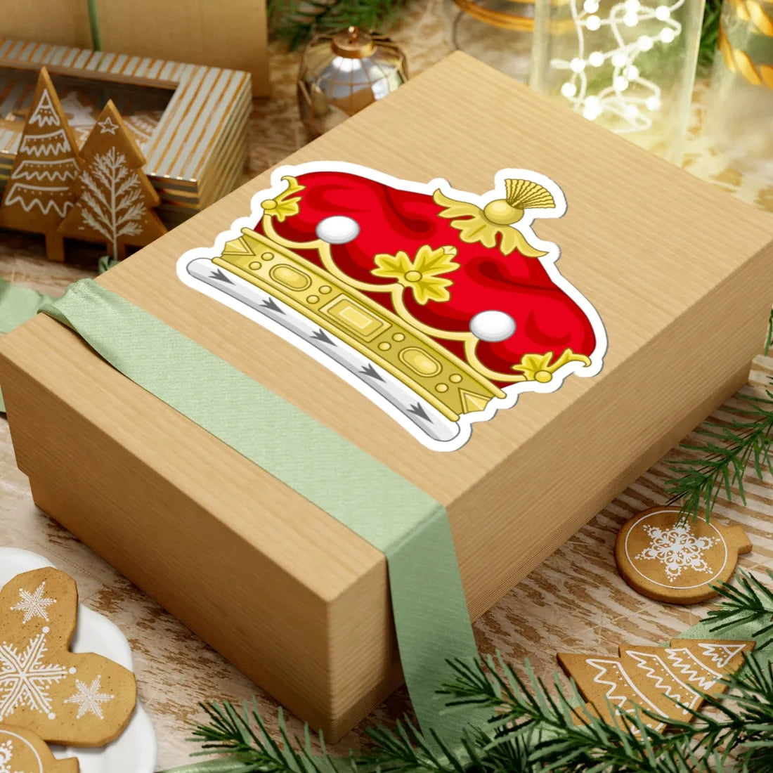 Coronet of a British Marquess (United Kingdom) (Coat of Arms) STICKER Vinyl Kiss-Cut Decal - The Sticker Space