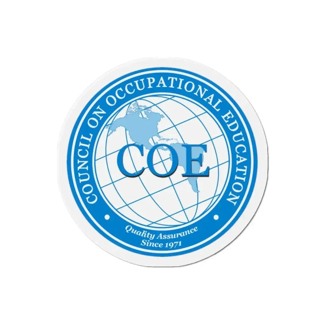 Council on Occupational Education (U.S. Navy) Refrigerator Magnet - The Sticker Space