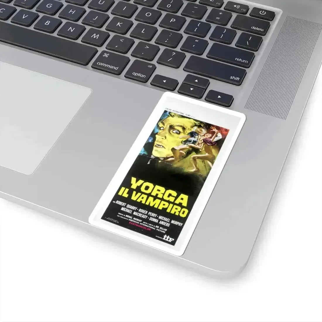 COUNT YORGA, VAMPIRE (ITALIAN) 1970 Movie Poster - STICKER Vinyl Kiss-Cut Decal - The Sticker Space