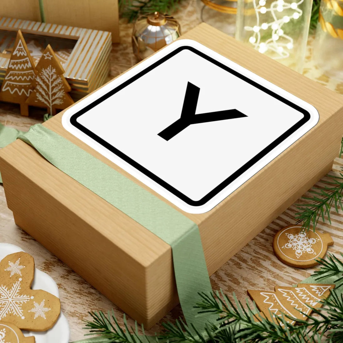 CR Y jct OH (Ohio) (Road Sign) STICKER Vinyl Kiss-Cut Decal - The Sticker Space