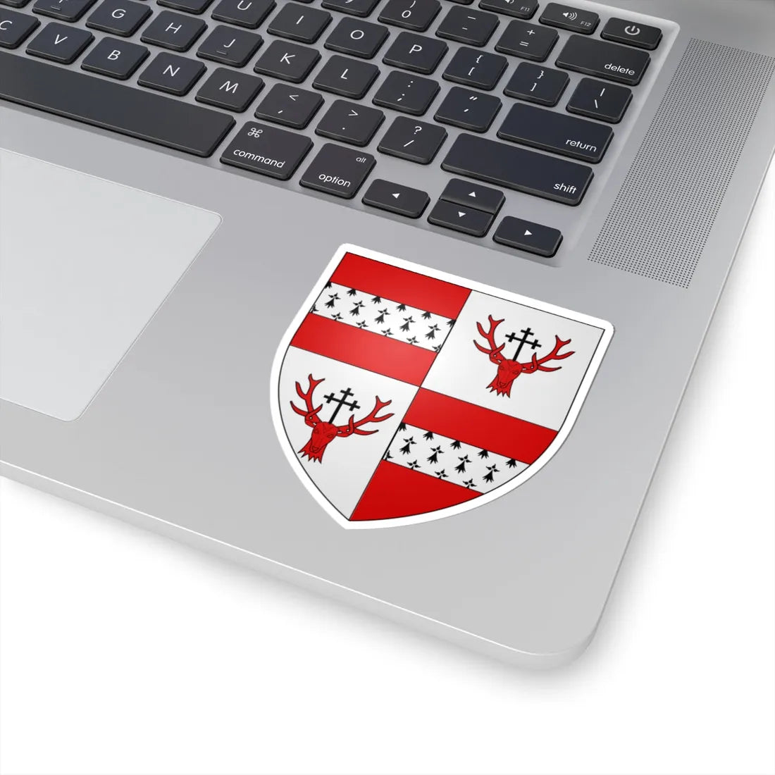 Crawford of Auchinames arms (Scotland) (Coat of Arms) STICKER Vinyl Kiss-Cut Decal - The Sticker Space