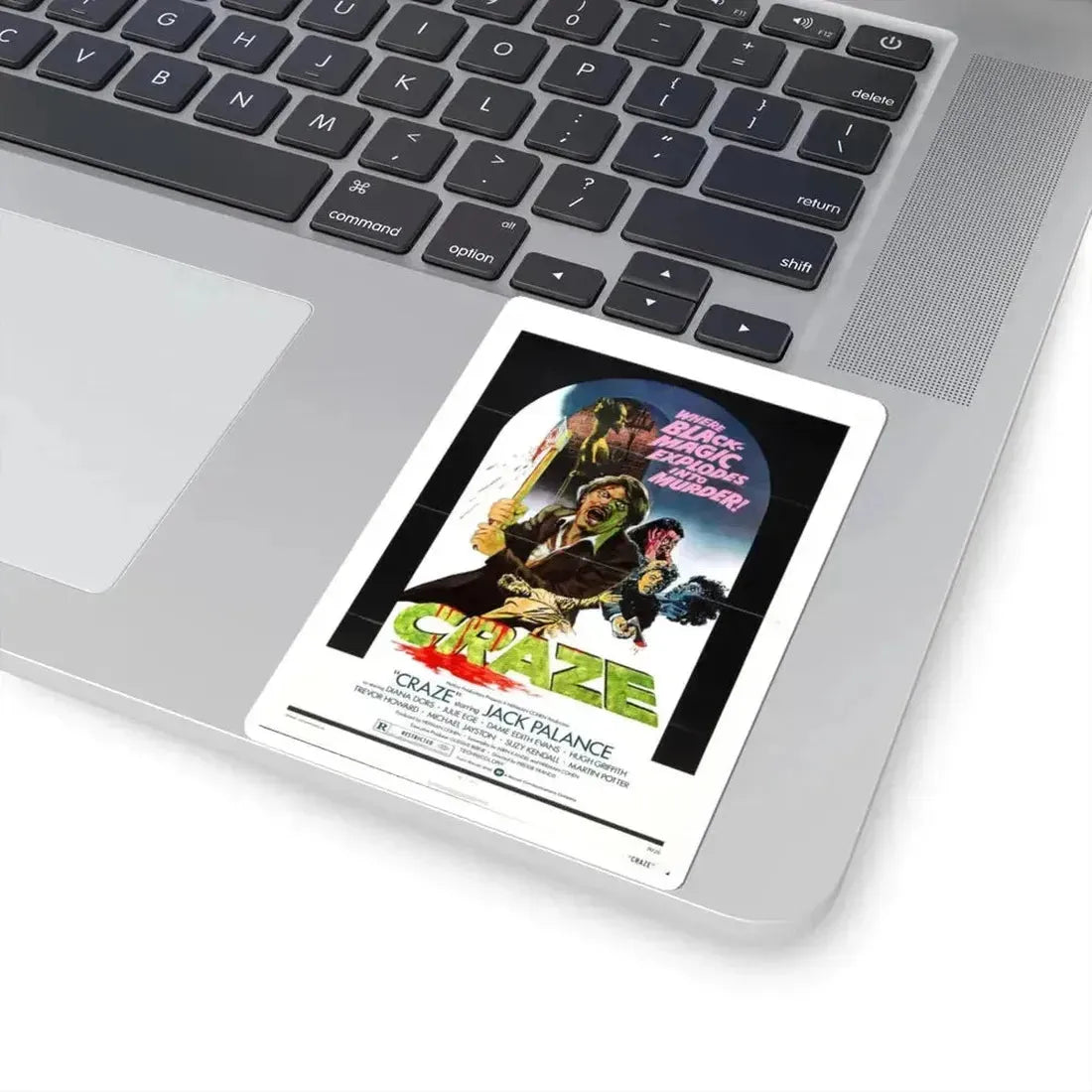 CRAZE 1974 Movie Poster - STICKER Vinyl Kiss-Cut Decal - The Sticker Space