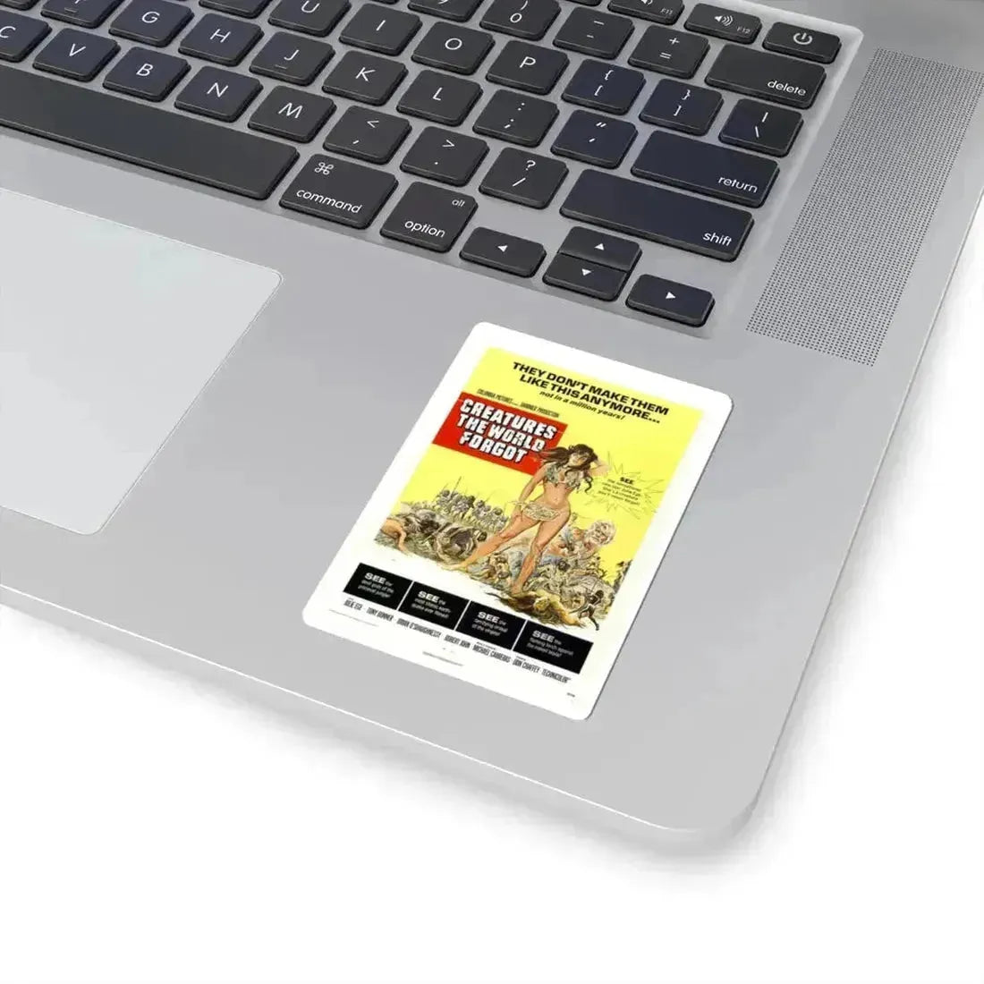 Creatures the World Forgot 1971 Movie Poster - STICKER Vinyl Kiss-Cut Decal - The Sticker Space