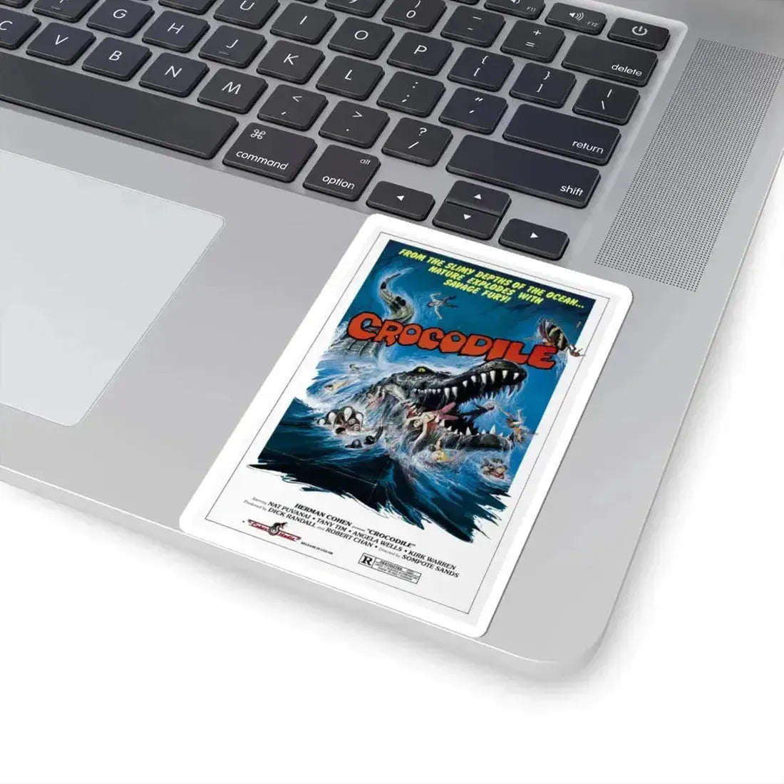 Crocodile 1981 Movie Poster - STICKER Vinyl Kiss-Cut Decal - The Sticker Space